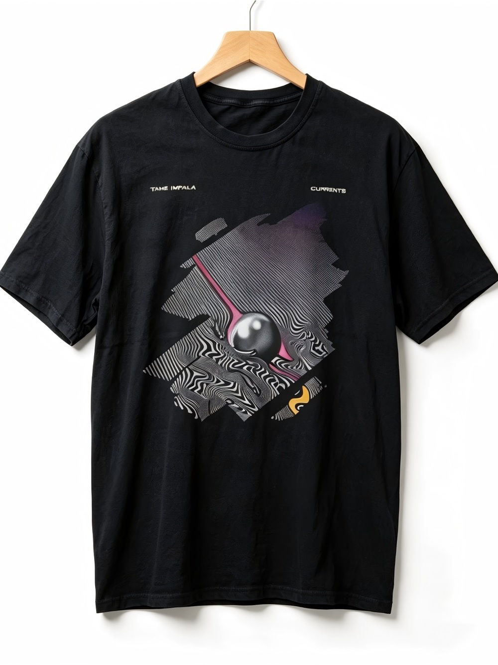 Tame Impala Currents Album Art Graphic Womens Mens T-shirt Unisex